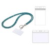 Fashion Sparkle Crystal Rhinestone Neck Lanyard,Bling Badge Holder with 2PCS