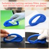 HangYa 3 Pack Sliding Gift Wrap Cutter, Paper Roll Cutter,