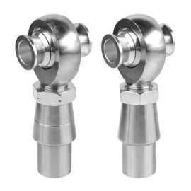 3/4” Heim Joint Rod End Kit,.750" Chromoly Heim Joints Panhard Rod End Kit for Steering,Suspension, Traction Bars, Right&Left Hand Thread with Spacer,Tube Adapters & Jam Nuts - 4Set