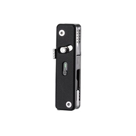 ROXON Navaja de bolsillo multiherramienta EDC S504G Mini Flex Companion 7 en 1 con mango G10, hoja corta de pata de oveja, tijeras, abrebotellas y abrelatas, punta de 4 mm, etc.