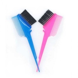 Self dyeing comb pink dyeing brush 5ea