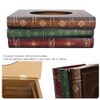 Book Shaped Tissue Box Home Decoration Storage Props Office Ornaments