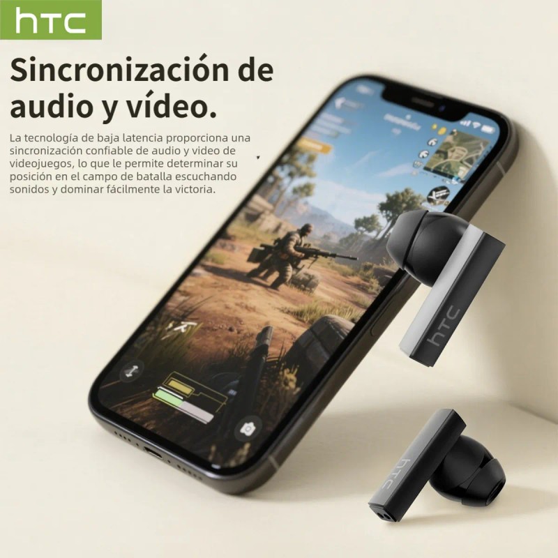 Audifonos In-ear Inalmbricos Htc Ne40 Ai Audifonos Traductores Con Smart
