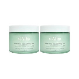 Half Club/Dalba Daily Mild Cica Calming Pads 50 Sheets 165ml 2 Packs / 달바 데일리 마일드 시카 카밍 패드 50매 165ml 2개
