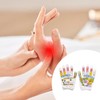 Hand Pressure Point Gloves Palm Massage Equipment (Moves)