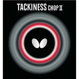 Butterfly Tackiness Chop II Rubber Sheet (1.7, Black)