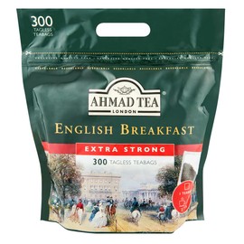 Ahmad Tea English Breakfast Tea extra strong - 300 Tagless Teabags