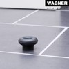 WAGNER Retro Floor and Wall Door Stopper Outdoor Goblet Diameter