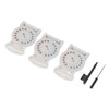 Hearing Amplifier Cleaning Kit Replacement Wax Filters Set with Cloth