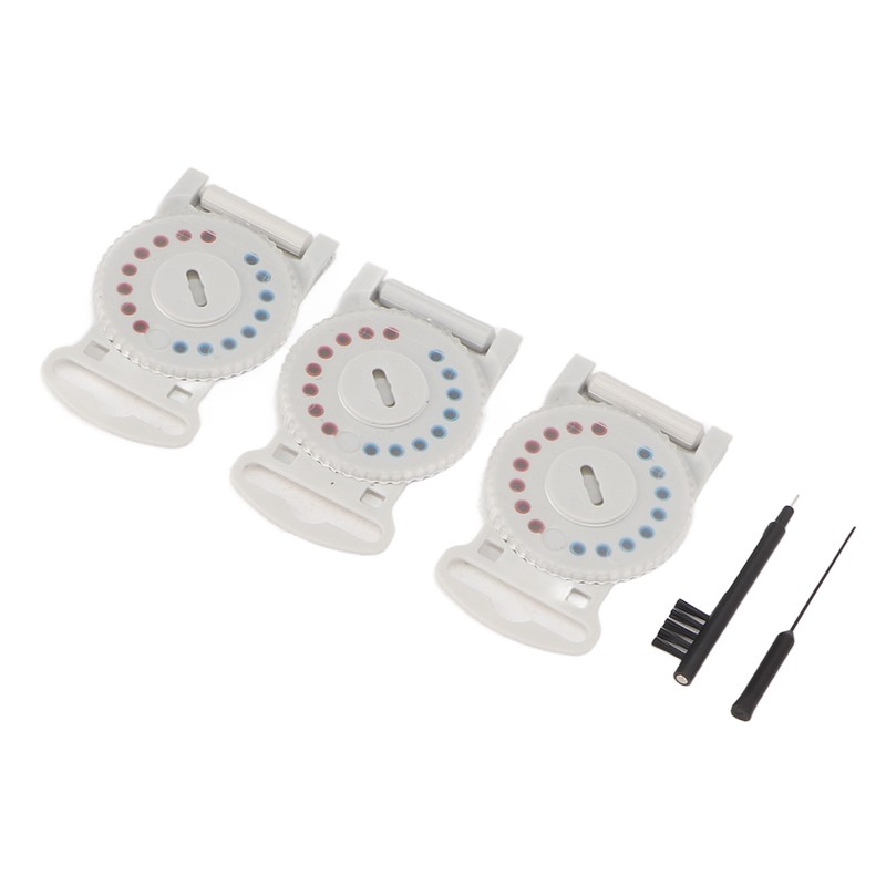 Hearing Amplifier Cleaning Kit Replacement Wax Filters Set with Cloth