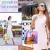 BBTO 6 Pcs Clear Tote Bag Stadium Approved Plastic Bag