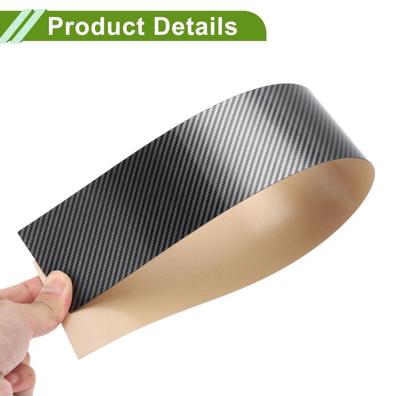 HOPESPANNER Door Pillar Window Trim for Chevy Silverado 2014-2019 Carbon
