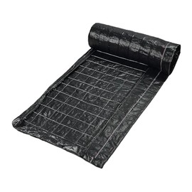 Wire Backed Silt Fence, 100' Length, 36" fabric w/ 24" wire. BLACK