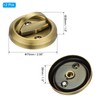 PATIKIL Recessed Door Handles, 2 Pcs Round Flush Pulls Stainless