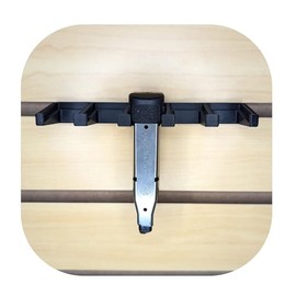 Hammy3DPrints Mount for Ruger MAX-9 Mags - Slatwall | Magazine Holder Storage Rack (Dakota with Metal Track Insert)