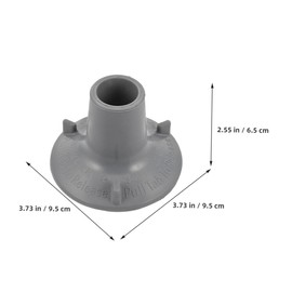 Ipetboom 2pcs Replacement Pads for Shower Bench Bath Stool Comfortable Rubber Material Powerful Grip for Enhanced Stability