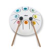 Vilac Tongue Drum Metal Percussion Instrument with Zen Sound, Tuned