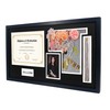 Graduation Shadow Box Frame for 8.5x11 Diploma & 4x6 Photo