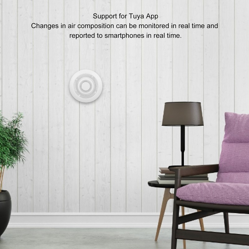 Smart Air Box Wifi Wireless App Monitoring Formaldehyde VOC Temperature
