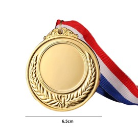 Also as a winning medal, gold medal set for kindergarten sports festivals (large wheat)