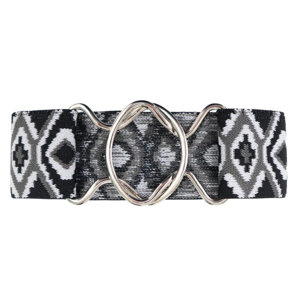 Heads Up Apparel 2 inch Aztec Equestrian Elastic Belt with
