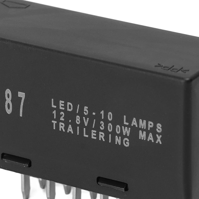 LED Flasher Relay, 10Pin Hazard Warning Turn Flasher 10383321 Replacement