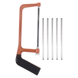 Angoily Mini Hacksaw for Kids Comfortable Grip Hand Saw for Woodworking Small Junior Hacksaw Tool for Diy Projects and Crafts