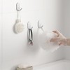 TIANNLINPY 10 Pcs Wall Hooks Stick on Heavy Duty Stainless