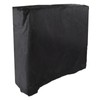 Ping Pong Table Cover Black Zippered 210 Silver Coated Waterproof