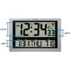 La Crosse Technology 513-1211 Atomic Wall Clock with Jumbo LCD