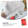Baluue 1 Pack Disposable Towels for Travel Red Compressed Wipes