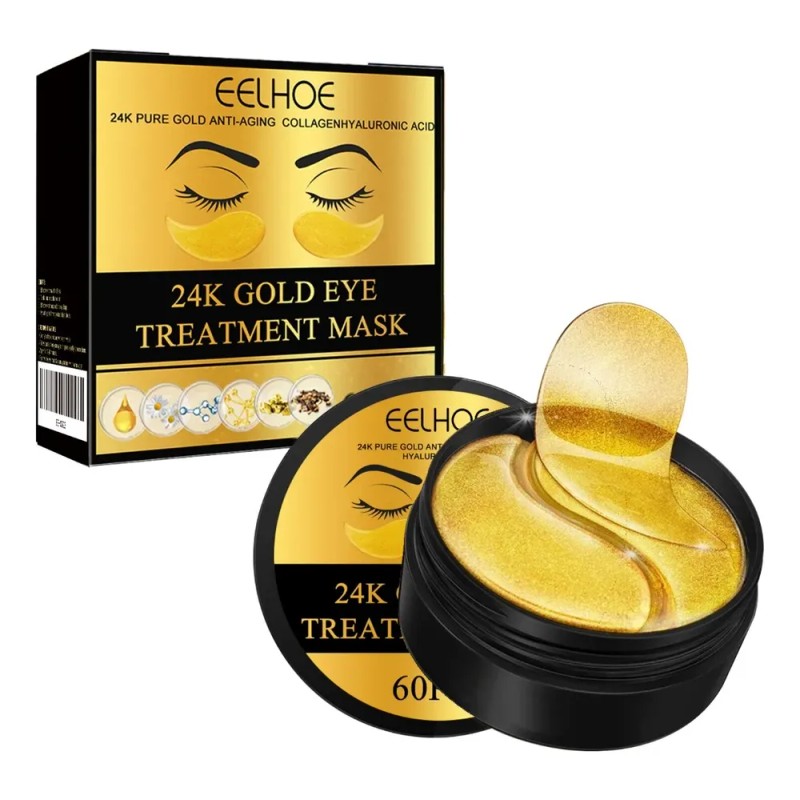 Parches Eelhoe 24k Gold Eye Treatment Mask 60u