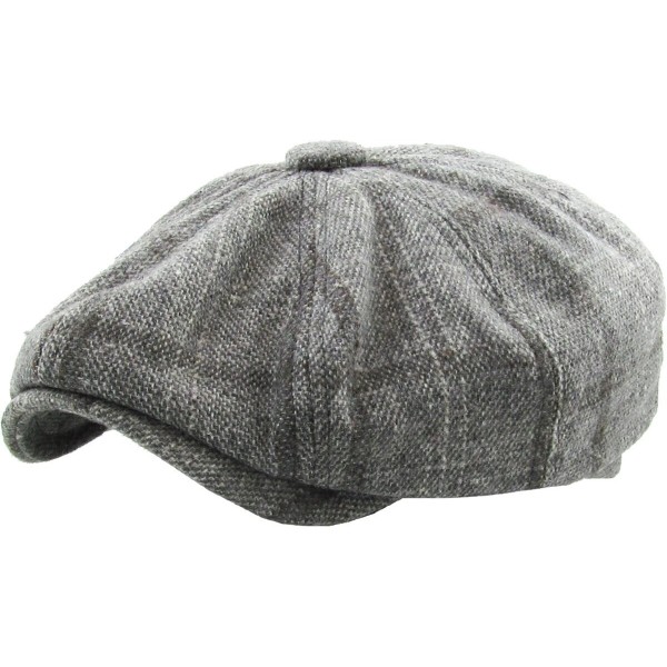 KB Ethos 8-Panel Newsboy Ascot Cap – Peaky Blinders Wool