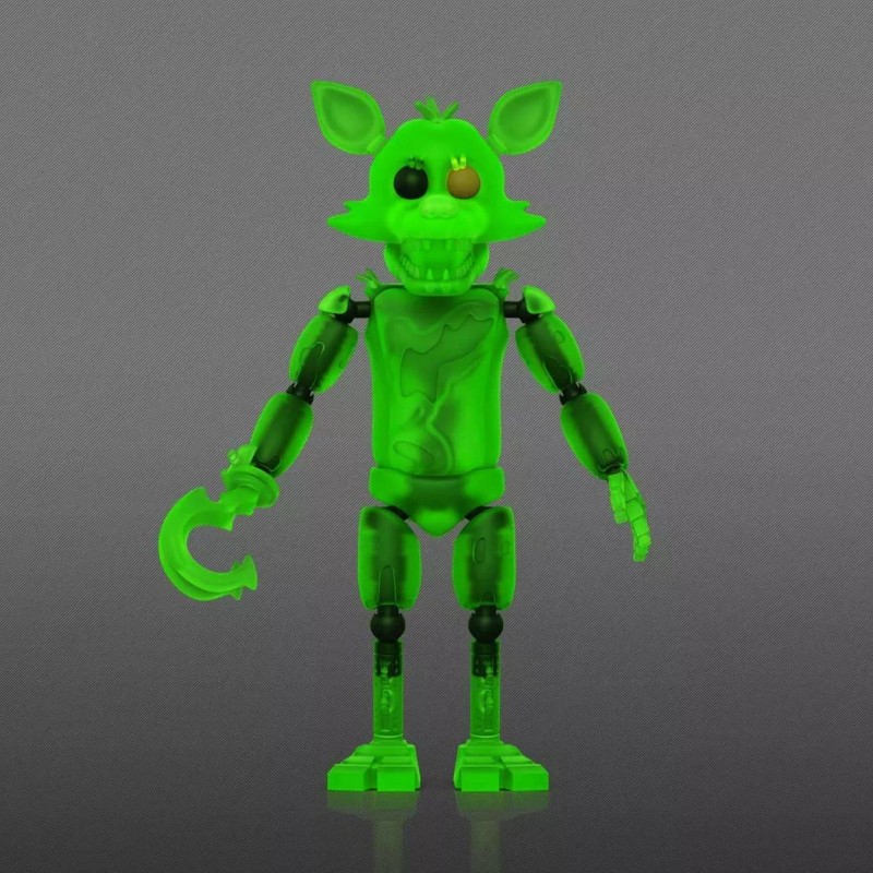 Funko FNAF Five Nights At Freddy's Radioactive Foxy GITD Action