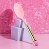 Paris Hilton Solid Spoon with Pink Jewel Shaped Handle, Heat-Resistant