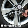 Tire Pressure Inflator Gauge Handheld for Car Motorcycle with Rotatable