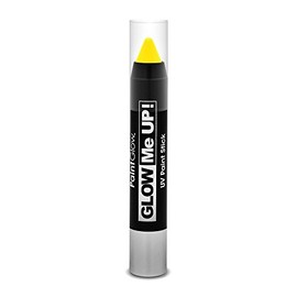 PaintGlow, Neon UV Paint Stick, Yellow, 3.5g