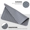 Silicone Dish Drying Mat, Non-Slip Easy Clean Sink Mat Large