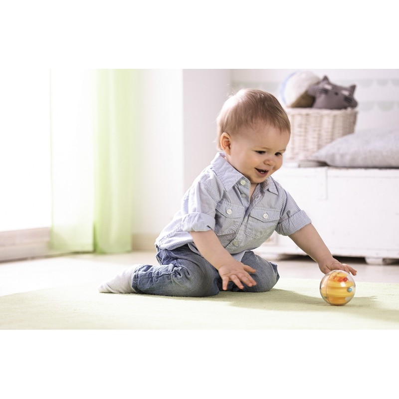 Haba Rainbow Swirl Clutching Toy