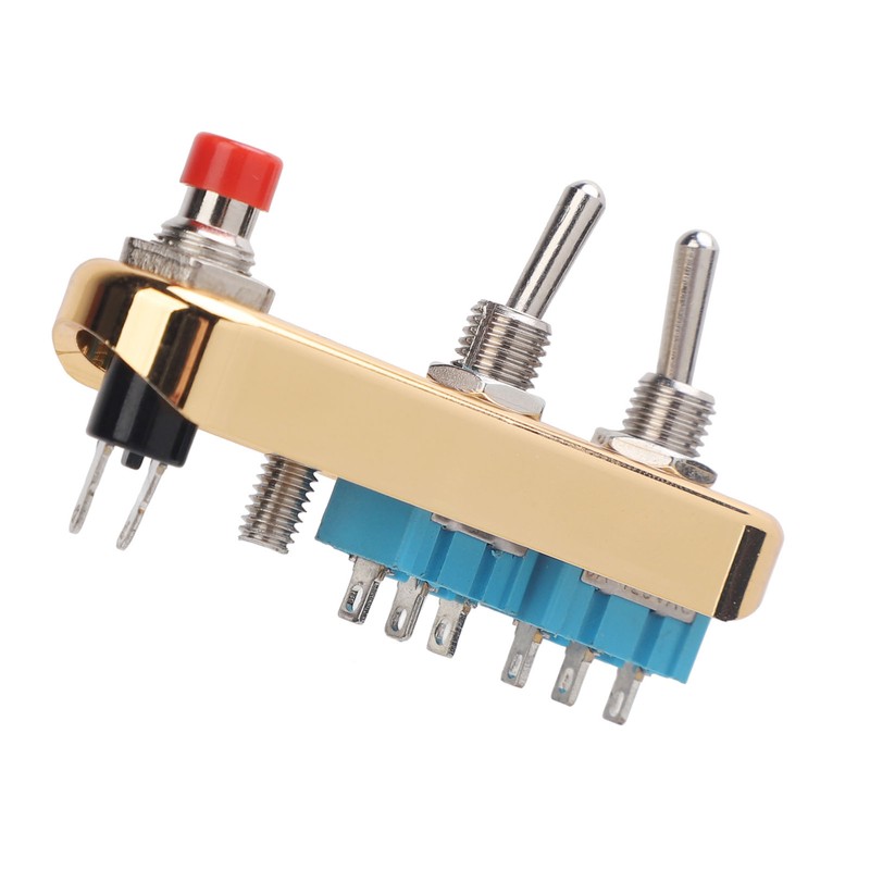 Motorcycle Handlebar Switch Button Stop Start Horn Light Self Resetting