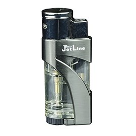 Jetline Phantom Single Jet Flame Cigar Lighter - Gunmetal