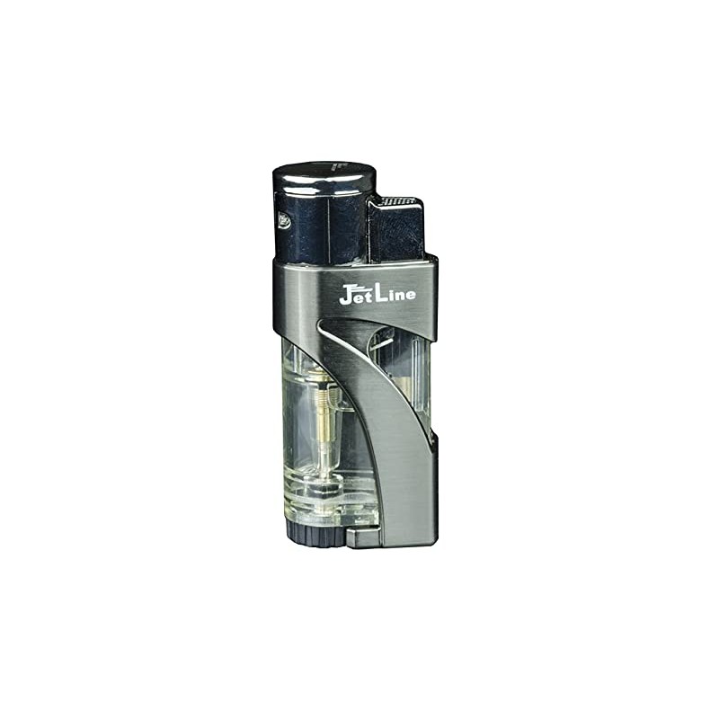 Jetline Phantom Single Jet Flame Cigar Lighter - Gunmetal