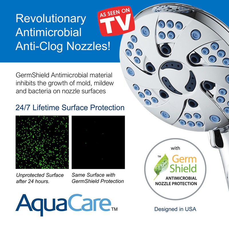 AquaCare Spa Station High Pressure 48-mode 3-way Rainfall & Handheld