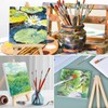 Mini Canvas with Easel, Pack of 6 Mini Canvases with