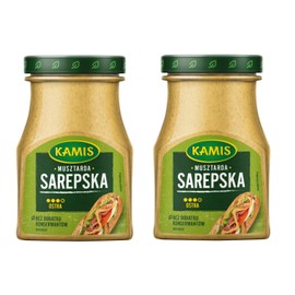 Kamis Sarepska Mustard (185g/6.5oz) Pack of 2_AB