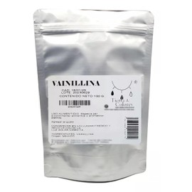 Tierra de Colores - Vainillina en cristales Extracto de vainilla 100 Gramos aroma y sabor natural