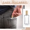 Domensi 60 Pcs 10/15/20/30 ml Perfume Travel Refillable Glass Bottles