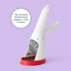 Chef'n Hand-Held Slicer Strawberry Slicester, Cherry/Meringue