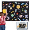 Solar System for Kids Toys with 61 Felt Figures - BONNYCO | Space Montessori Toys, Girls Boys Birthday Gifts Planets | Felt Board for Toddlers Story, Educational Kids Gifts 3 4 5 6 7 8 Years Christmas