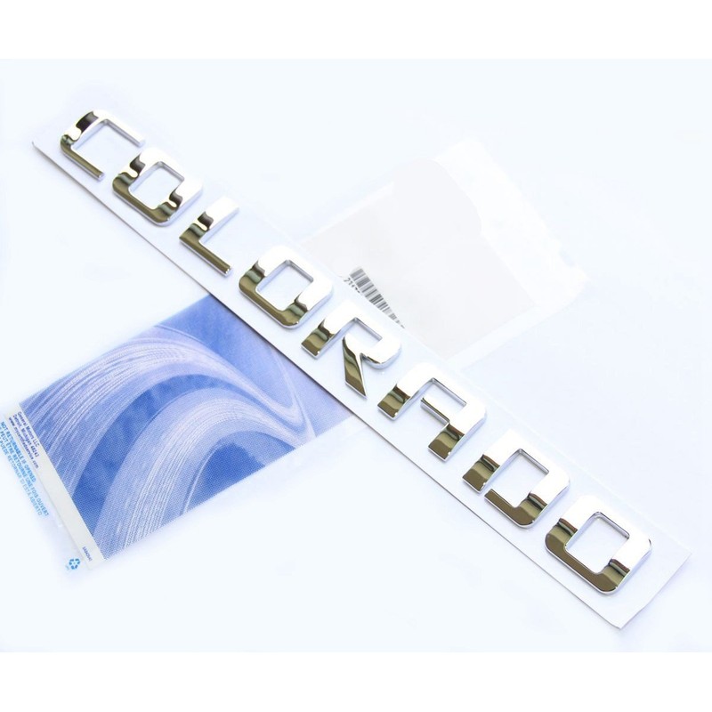 Yoaoo 2pack OEM Colorado Emblems Letter Badge Compatible with for